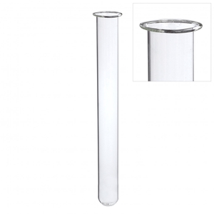 Glass Tube+ring d03*28cm