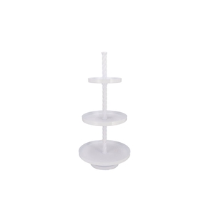 Storage Shelf Swirl Nordic White 45x45x100cm