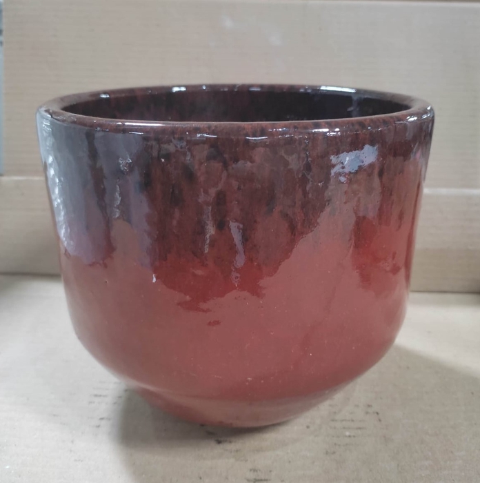 CACHEPOT MINI CILINDRO LISO 2 VERMELHO TULIPA (MCI02VT) 005557