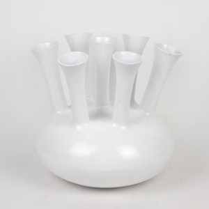 Alu Vase White O  50cm