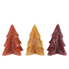 Frosty Autumn Spices Mix Pine Tree Candle 12x15cm Ass