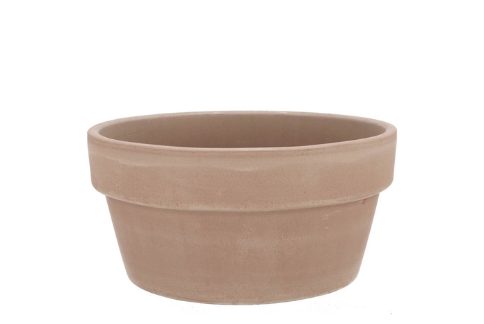 Terracotta Choco Cilinder Bowl 20x10cm
