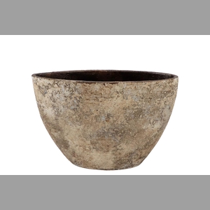 Batu Sand Oval Bowl 38x19x28cm