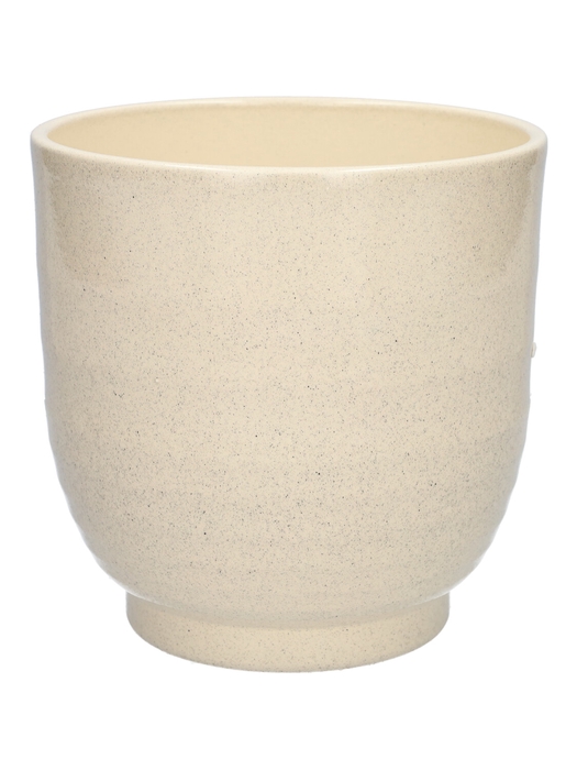 <h4>DF03-885673947 - Pot Ares d13.5xh14 beige stone</h4>