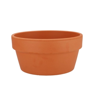 Terracotta Cilinder Bowl 27x15cm