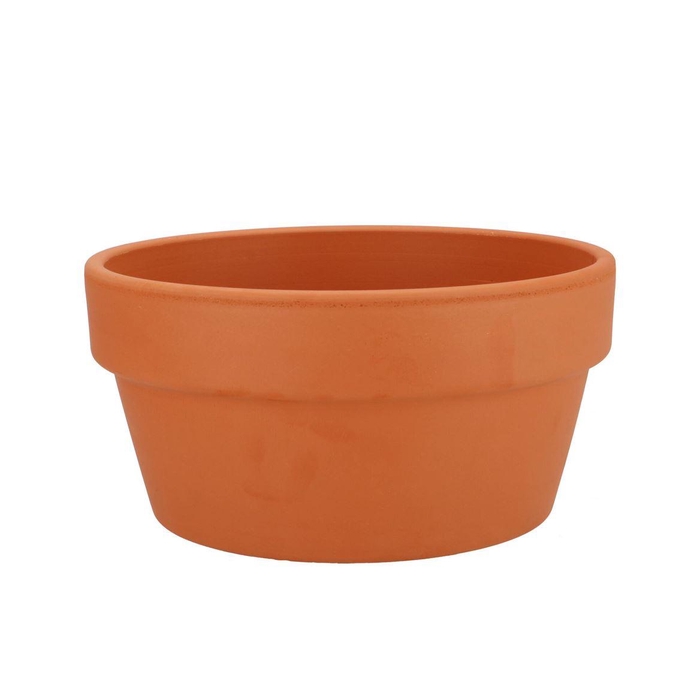 <h4>Terracotta Cilinder Bowl 27x15cm</h4>