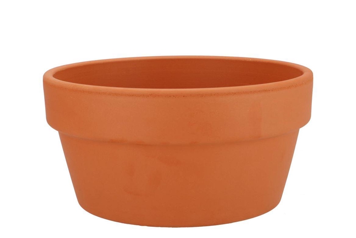 Terracotta Cilinder Bowl 27x15cm