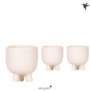 Kolibri Home Gummy pot travertine
