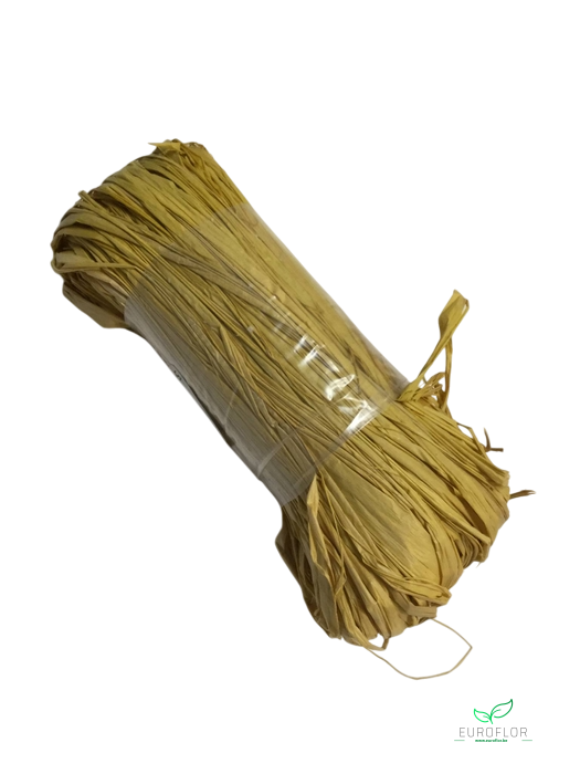 RAFFIA 50GR GEEL