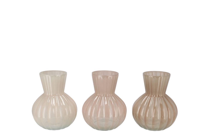 Feline Natural Mix Vase Ass 14x17cm