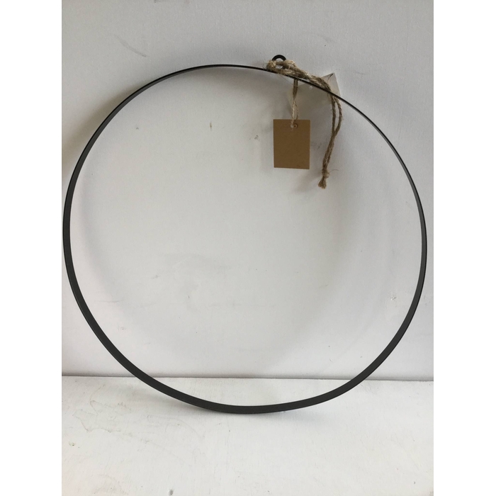 <h4>HANGING CIRCLE METAL BAND D40 BLACK</h4>