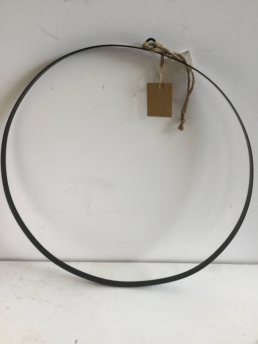 HANGING CIRCLE METAL BAND D40 BLACK