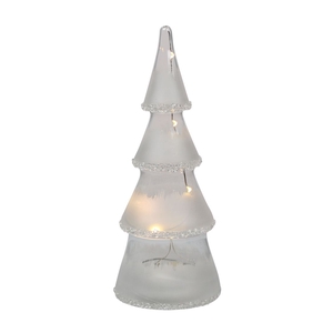 DF12-GF-16315 - Glas tree 8,5x19cm led b/o