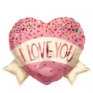 Valentine Balloon I Love You Heart 45cm