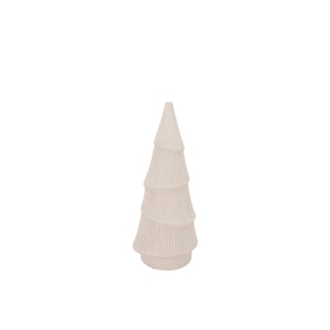 Porto Pine Tree Small Stripe White 9x9x20cm