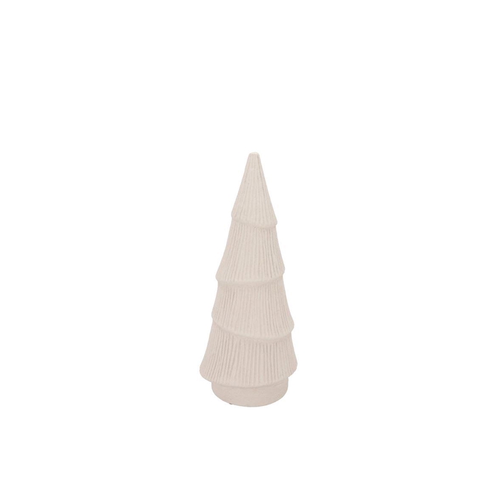 <h4>Porto Pine Tree Small Stripe White 9x9x20cm</h4>