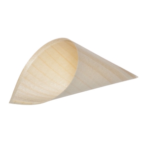 HOORNTJE HOUT 8,5CM 20PCS