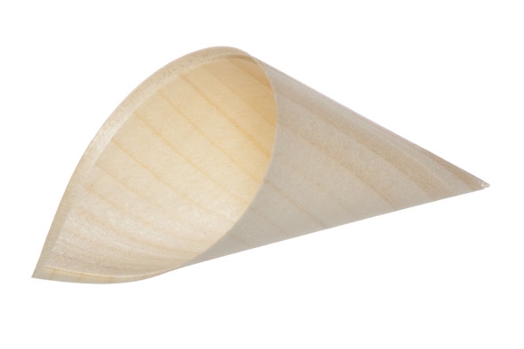 HOORNTJE HOUT 8,5CM 20PCS