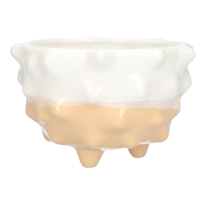 DF03-710612300 - Planter Spike d18.4xh12 salmon / white
