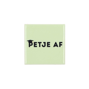 Tile Petje Af Green 10x10x1cm