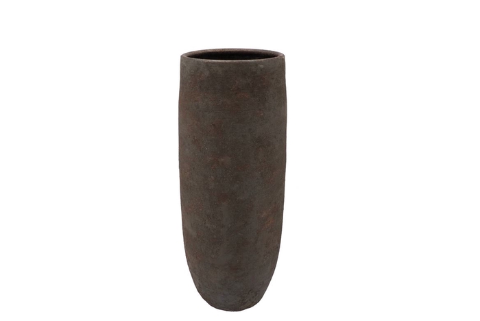 <h4>Batu Grey Big Vase 27x70cm</h4>