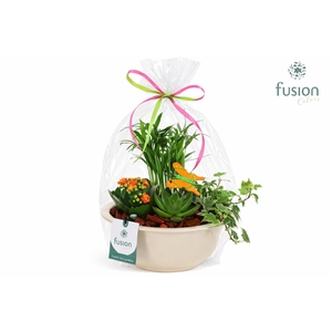 Zinken schaal met Arrangement