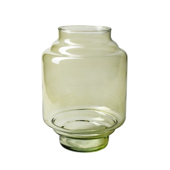 <h4>Glass vase lotus d17 25cm</h4>