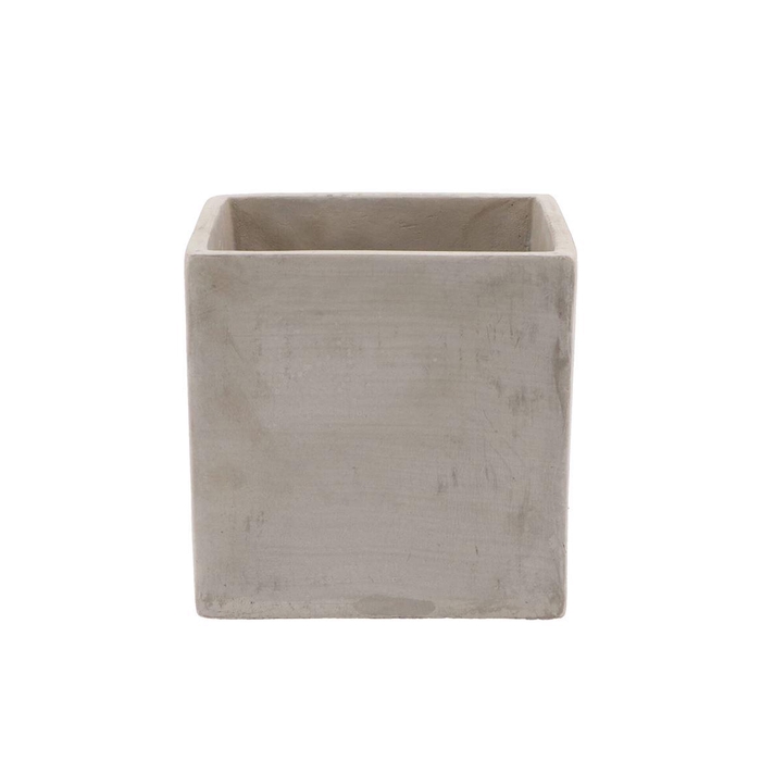 <h4>Concrete Pot Square 15x15x15cm</h4>