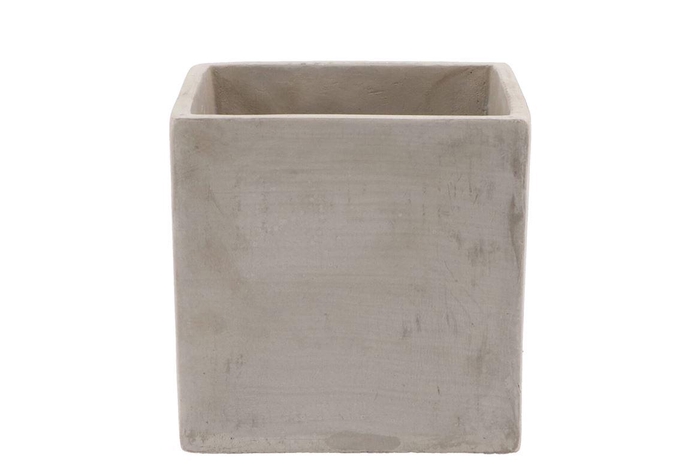 Concrete Pot Square 15x15x15cm