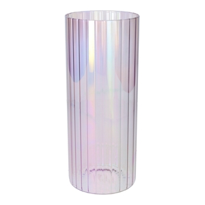 DF02-665122900 - Vase Louis d10xh24 lilac+pearl finish