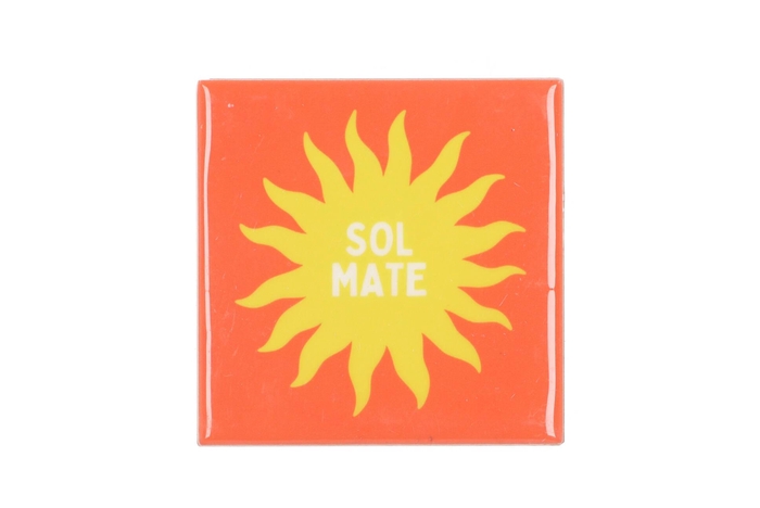 <h4>Tile Sol Mate Yellow 10x10x1cm</h4>