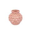 Gia Pink Structure Vase 15x15x15cm