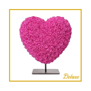 arr3 Deco foam hart 25cm - roze