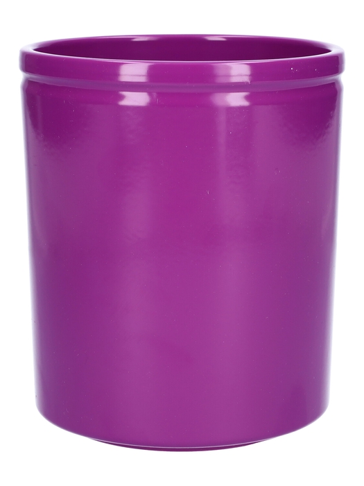 <h4>DF03-885200447 - Pot Lucca Orchid d13xh15 purple</h4>