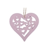 Mothersday deco hanging heart 7cm x6