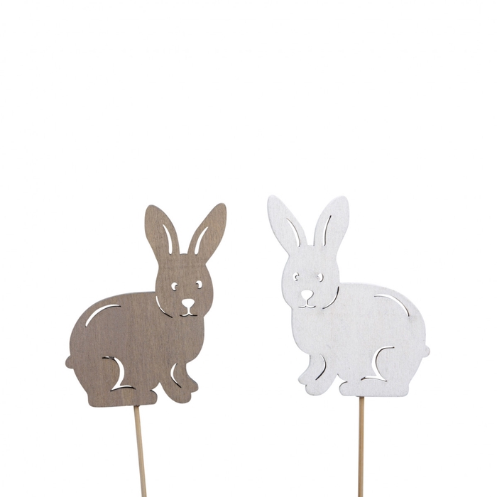 <h4>Easter Stick 20cm Rabbit 7.5cm</h4>