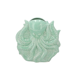 Shella Green Vase Octopus 17x8x17cm