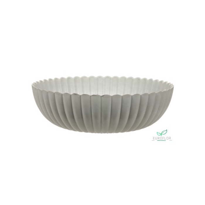 <h4>MELAMINE BOWL GREY D30X9</h4>