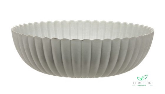 MELAMINE BOWL GREY D30X9