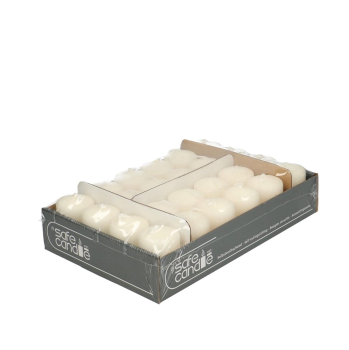 <h4>Kaars Stomp Safe Candle d04*06cm 7u</h4>