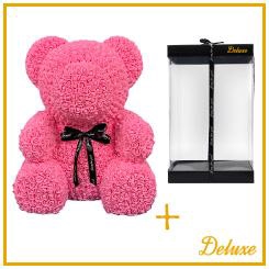 Arr6 Deco Beer 70cm Xxl - Donker Roze