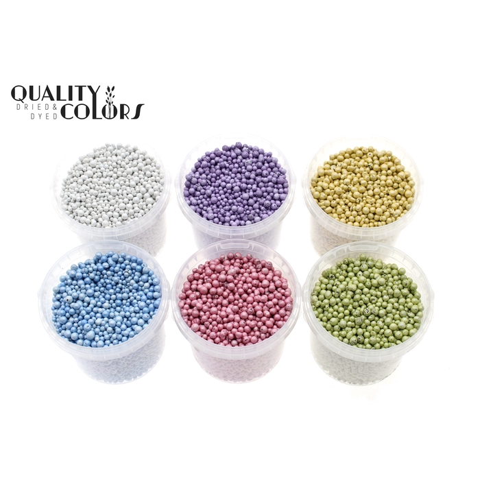 <h4>Terracotta pearls 1 ltr bucket Mixed colours</h4>