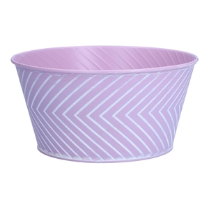 Planter Wave d18xh9 mauve