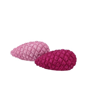 Jingle Fuchsia/pink Pinecone Ass 13x7x6cm Nm