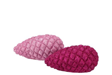 <h4>Jingle Fuchsia/pink Pinecone Ass 13x7x6cm Nm</h4>