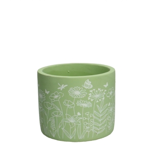 Ceramics Spring Garden pot d13*11cm