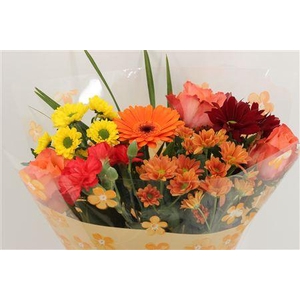 Boeket Roos Kl Oranje