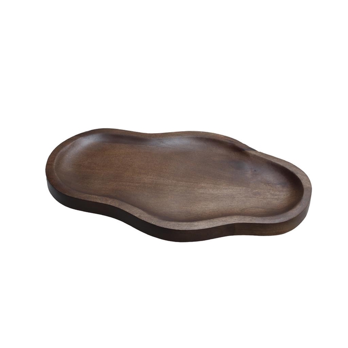 <h4>Bauru S walnut L44 x B25 x H2 cm  H:2 x B:- x D:3 /S: Walnut</h4>