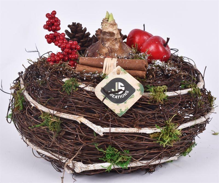 <h4>Natuur krans 26 cm</h4>