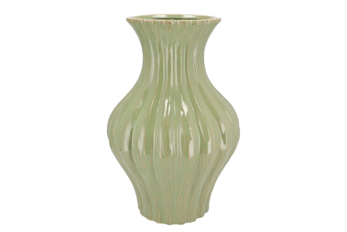 Lima Pistache Vase Neck 27x27x41cm Nm